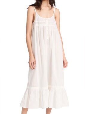 The GREAT | NWT! Eyelet Ruffle Cotton Dress